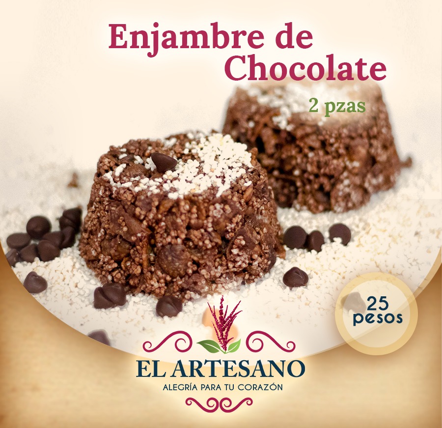 Enjambre con Chocolate 2 pzas – El Artesano